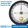 Baseline - W54668 AcuAngle Inclinometer with Adjustable-Feet for Precision Measurement,Testing