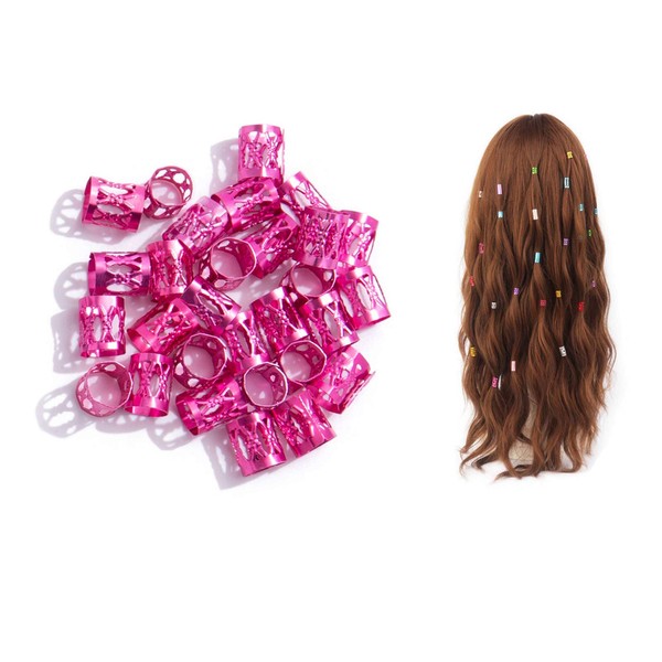 Dreadlocks Adjustable Metal Hair Cuffs Hair Braiding Beads Hair Accessories