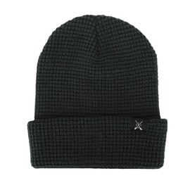 SixHats Green Arrow Waffle Beanie | Unisex | One Size Fits All