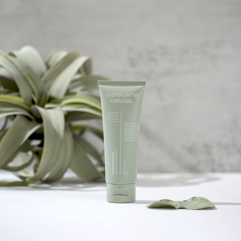 Spracarna Naturals Toothpaste Gel, 2.8 oz (80 g), 100% Naturally