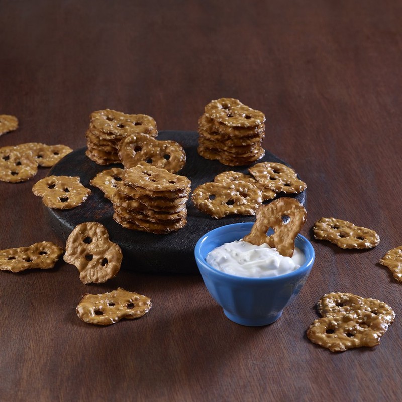 Snack Factory Organic Pretzel Crisps, Original, 9.35 Ounce