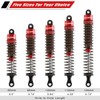 EPINON RC Shock Absorber Oil Adjustable 4Pcs RC Damper Set