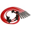 MSD 32289 Super Conductor Spark Plug Wire Set, Red