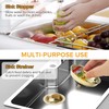 JEAPHA 2 Pcs Gold Sink Strainers Replacement for Standard 3-1/2