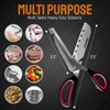 Generic Multi-Purpose Kitchen Scissors with built-in knife sharpener - Camping