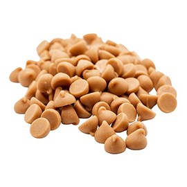 Peanut Butter Chips for Baking, OliveNation Peanut Butter Baking Chips, Full Size Edible Decoration & Topping Morsels - 1 lb