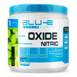 Óxido Nítrico Blu-e 500g 100 Serv Varios Sabores Pre Entreno                                                                                          