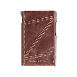 SHANLING M5 Ultra Leather Case, M5 Ultra Pure Music Player Special Protective Case,PU Leather Material（Brown）
