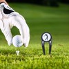 Golf Divot Repair Tool | Ball Marker Magnetic Metal Divot
