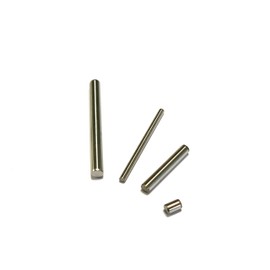 Pack of 10 cylinder pin rust-proof stainless steel (1.4034) ground hardened fitting pin ISO 8734 (diameter 2.5 x 16 mm)