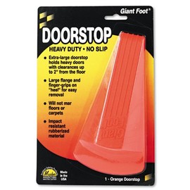 MAS00965 - Giant Foot Doorstop, Orange