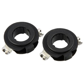 Car H7 LED Headlight Bulb Adapter Socket Base Holders (Pack of 2)