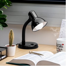Virone Fupi Desk Lamp E27 40 W Steel + Plastic (Black)
