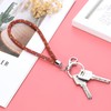 Soleebee Card Holder Bracelets, Bling Rhinestone Lanyard with Key Ring,