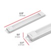 UltraPro 12 inch Plug-in Linkable Under Cabinet Lights, High/Low/Off, Warm