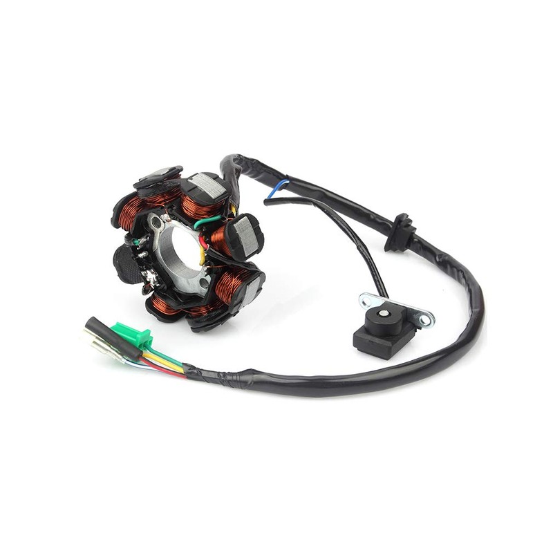 Chanoc 8 Poles Magneto Stator DC for GY6 150cc ATV