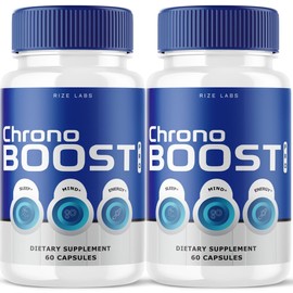 (2 Pack) Chrono Boost Pro Capsules, Chrono Boost Supports Sleep and Brain Health, Chrono Boost Pro Advanced Formula, Chrono Boost Pro Herbal Supplement Reviews (120 Capsules)