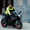 ChoCho Track Men's Summer Motorcycle Jacket with Armor Protection (Large,