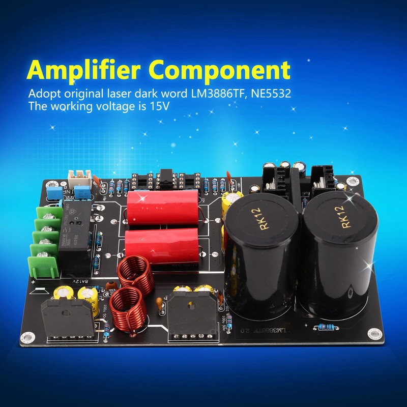 Power Amplifier Board LM3886 PCB Audio AMP Module Electronic Component