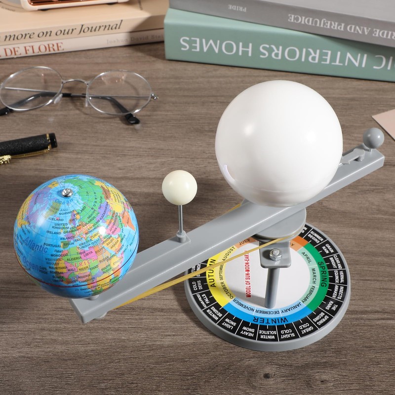 Vaguelly Sun Earth Moon Orbital Model Kids Educational Geography Model