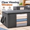 Foldable Clothes Storage Bags Set of 3 – Large Capacity
