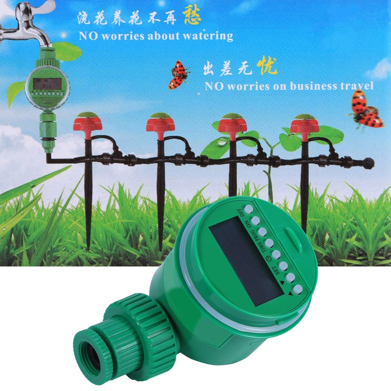 Automatic Digital LCD Electronic Home Water Timer Garden Irrigation Controller