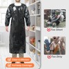 ELEBOX Waterproof Apron Smock with Long Sleeves, Safety lab Apron