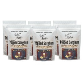 Nature Nate's LLC POPPED SORGHUM healthy tasty sustainable gourmet-Nature Nate's LLC  5/4.3 oz-6pk - Ghee