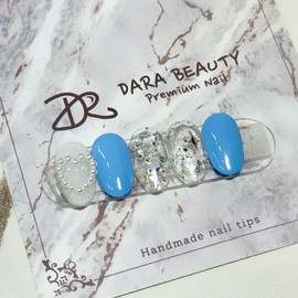 Dara Beauty November Art of the MonthPearl Heart Nail❣ - Not selected / 다라뷰티 11월 이달의아트진주하트네일❣ - 선택안함