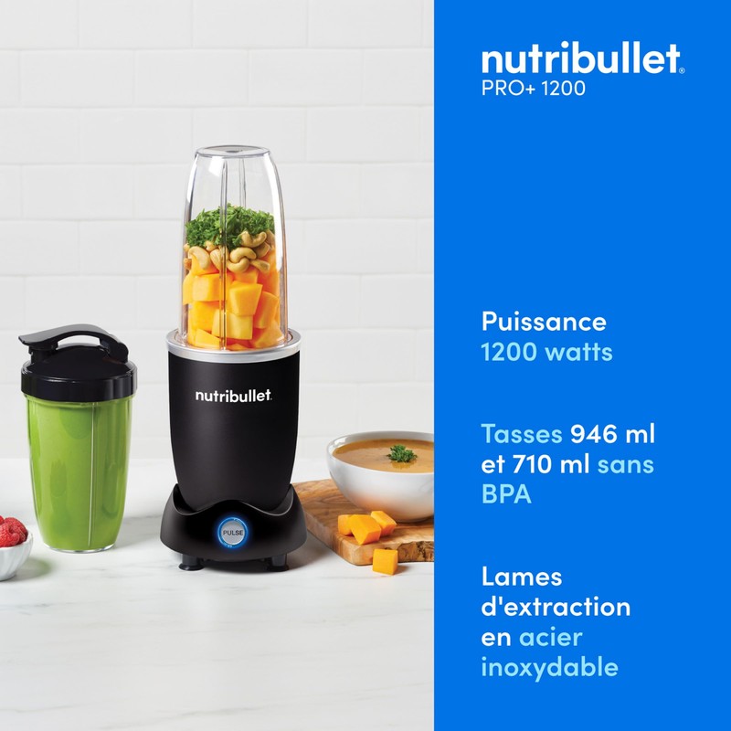nutribullet Pro+ 1200 Watt Personal Blender with Pulse Function SKU