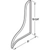 Prime-Line M 6086 Bath Tub Splash Guard, 9 in. x