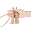 Fenghuangwu Curtain Tiebacks Handmade Decorative Curtain Holdbacks Rope with Tassel