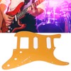 SSH Guitar Pick Guard Aluminum Alloy Orange Electric Guitar Pickguard