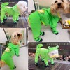 ETOSEM Dog Raincoat with Boots,Waterproof Dog Raincoats with Hood for