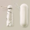 Folding Umbrella, Windproof, UV SC, beige