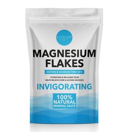 Elysium Spa 100% Natural Mineral Salts - Magnesium Flakes (500g)