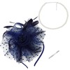 YARIEW 2025 Fascinators Hats for Women, Pearl Necklace for Women
