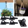 YINKE Pad Eye Hook Ceiling Hook Wall Shade Mounting Hardware