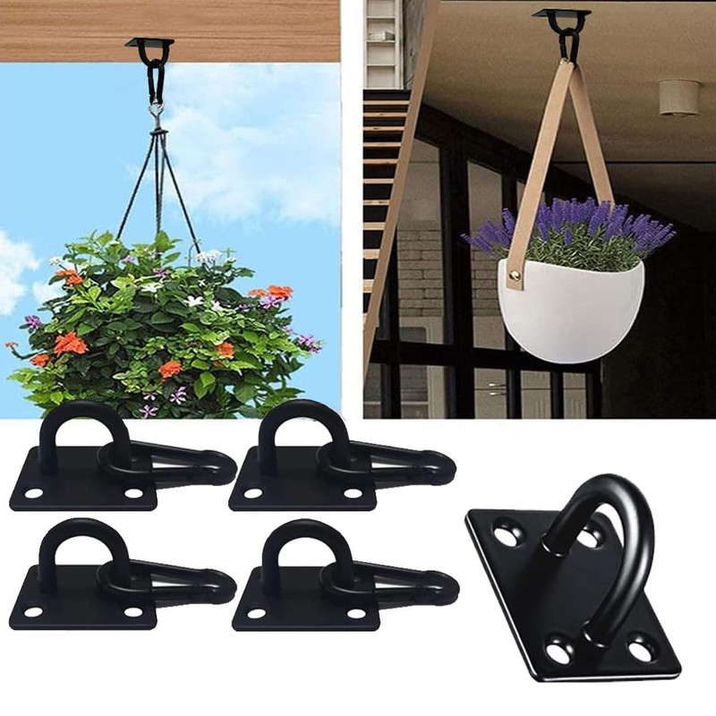 YINKE Pad Eye Hook Ceiling Hook Wall Shade Mounting Hardware