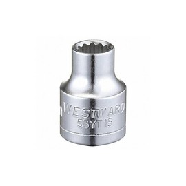 Socket, Steel, Chrome, 7 mm