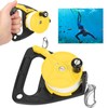 150ft Scuba Dive Reel Kayak Anchor with Handle Card Position