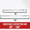 BoxerTool Heavy Duty Adjustable Load Lock Bars for Trailers 89”