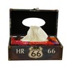 Carina's Collection Historic Route 66 Vintage Tissue Box/Holder Office Tissue