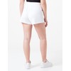 Champion Women's Legacy Colour Ground Logo Regular Shorts, White