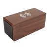 Wooden LED Clock Home Bedroom Brown Digital Alarm Clock with