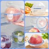 Wzenclave Small Fruit and Vegetable Storage Containers With Lid,Onion Storage