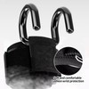 YTSMFL Lifting Straps Strength Training, 10 mm Padded Wrist Protection