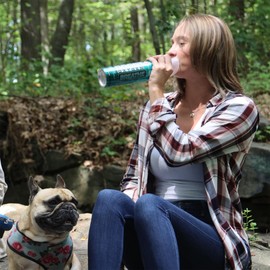 Boost Oxygen Large Menthol-Eucalyptus 10 Liter Canister | All-Natural Respiratory Support for Aerobic Recovery, Altitude, Performance and Health (6 Pack)