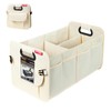 OEMASSIVE Car Boot Organiser 55L - Foldable Multi-Compartment Boot Tidy