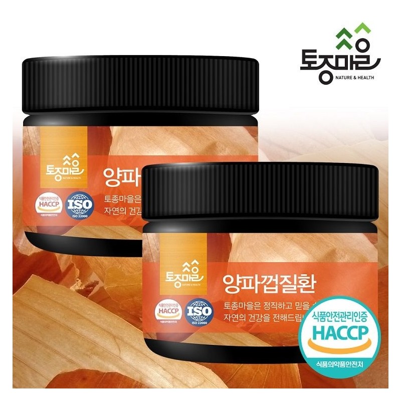 native village HACCP인증 국산 양파껍질환 200g X 2통